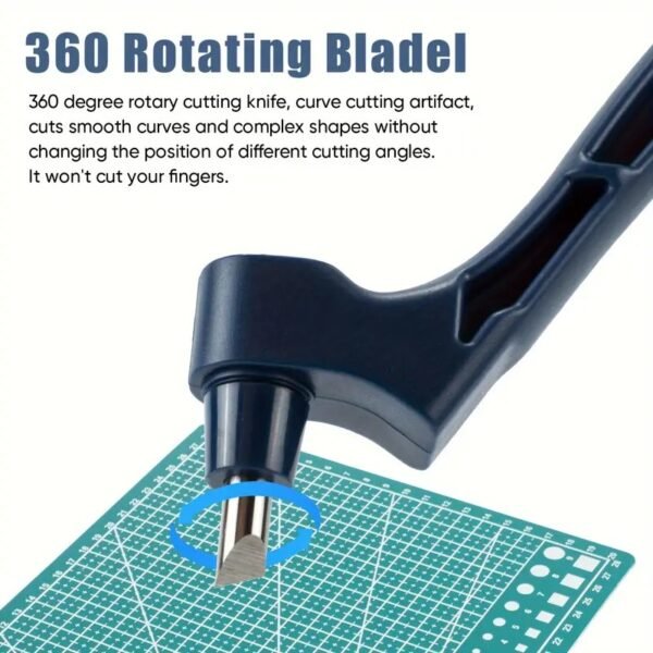 360 Degree Rotating Blade Craft Knife - Image 4
