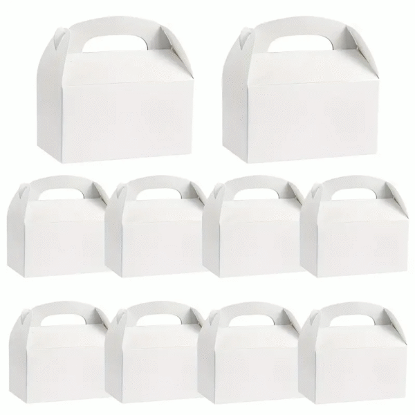10pcs Glossy Gift Box with Handle - Image 3