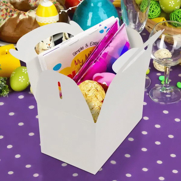 10pcs Glossy Gift Box with Handle - Image 4