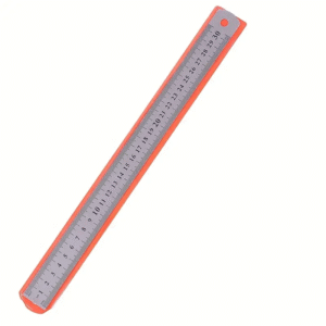 30cm Stainless Steel Ruler with Non-Slip Edge