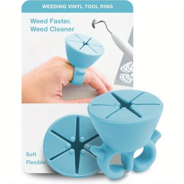 Vinyl Weeding Scrap Collector Ring – Silicone Debris Catcher for Cricut & Crafting - Image 6