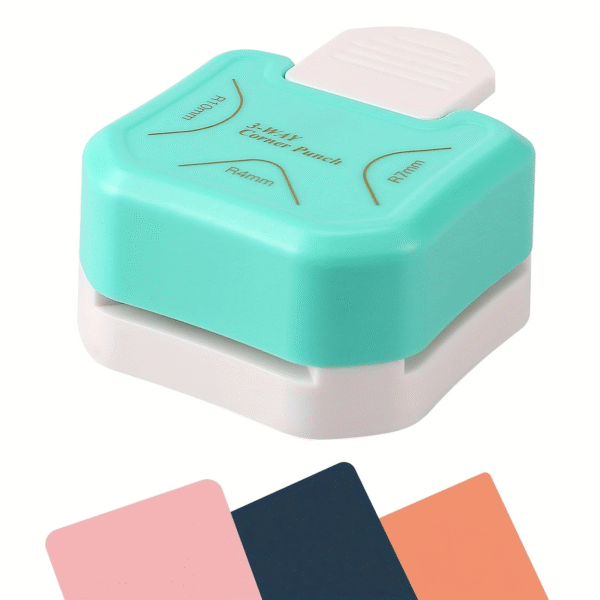 3 Way Corner Rounder Punch – 4mm, 7mm, 10mm Cutter for Paper Crafts & Scrapbooking - Image 2