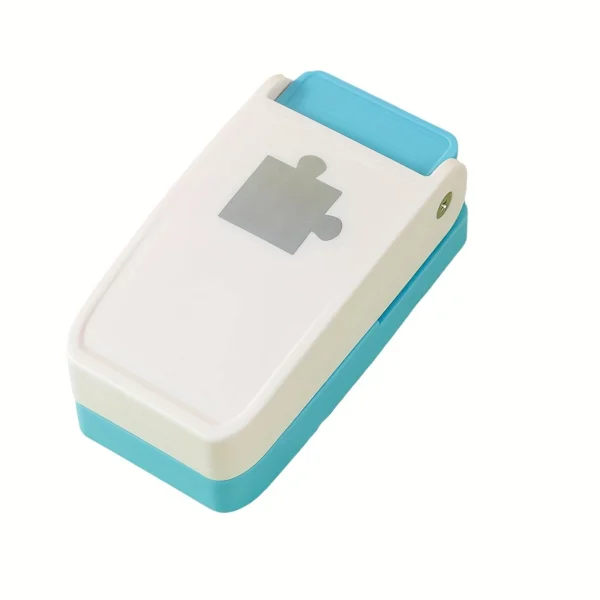 Puzzle Hole Puncher – 1pc DIY Jigsaw Cutter for Scrapbooking & Craft Projects - Image 4