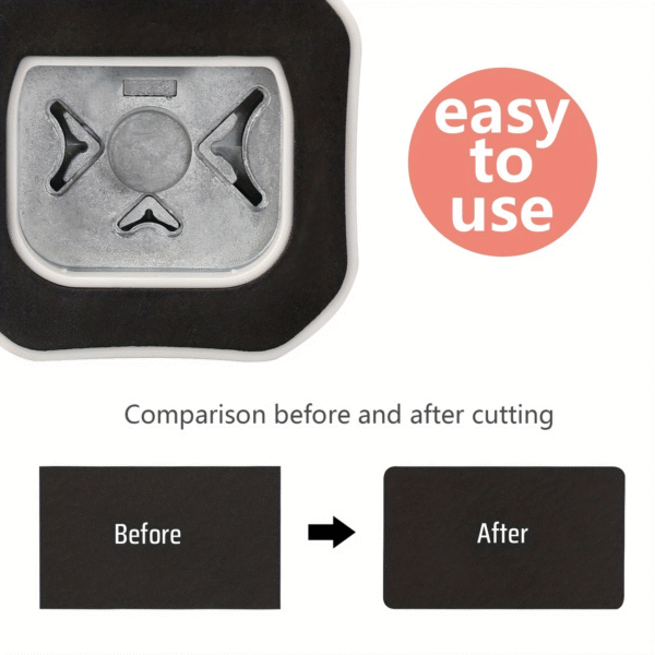3 Way Corner Rounder Punch – 4mm, 7mm, 10mm Cutter for Paper Crafts & Scrapbooking - Image 4