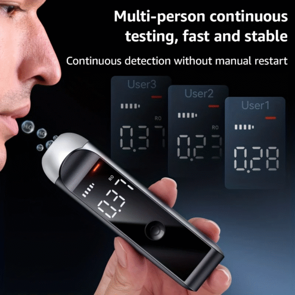 Automatic Alcohol Breath Tester – Portable, Accurate & One-Touch Operation - Image 3