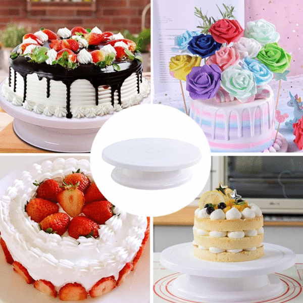 Cake Rotatory Stand  32cm - Image 3