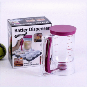 Easy-Use Handheld Batter Dispenser with Measurements