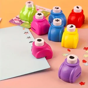 4 piece mini craft punch set