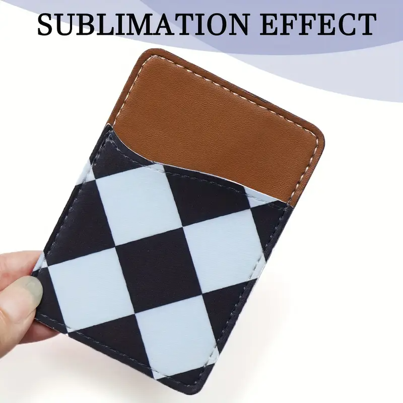 1pcs sublimation blanks phone wallet faux leather card holder 1pcs sublimation blanks phone wallet faux leather card holder