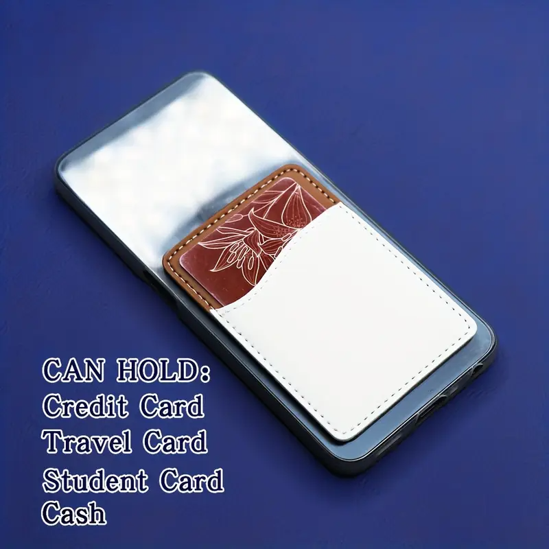 1pcs sublimation blanks phone wallet faux leather card holder 1pcs sublimation blanks phone wallet faux leather card holder