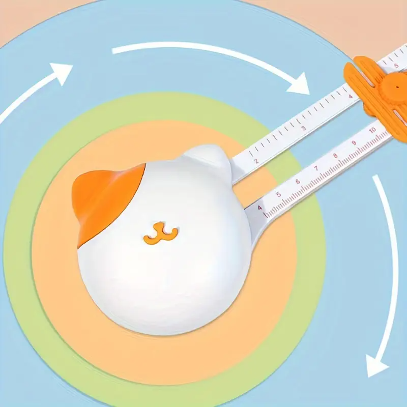 1pc adjustable circular paper cutter with measurement scale 1pc adjustable circular paper cutter with measurement scale