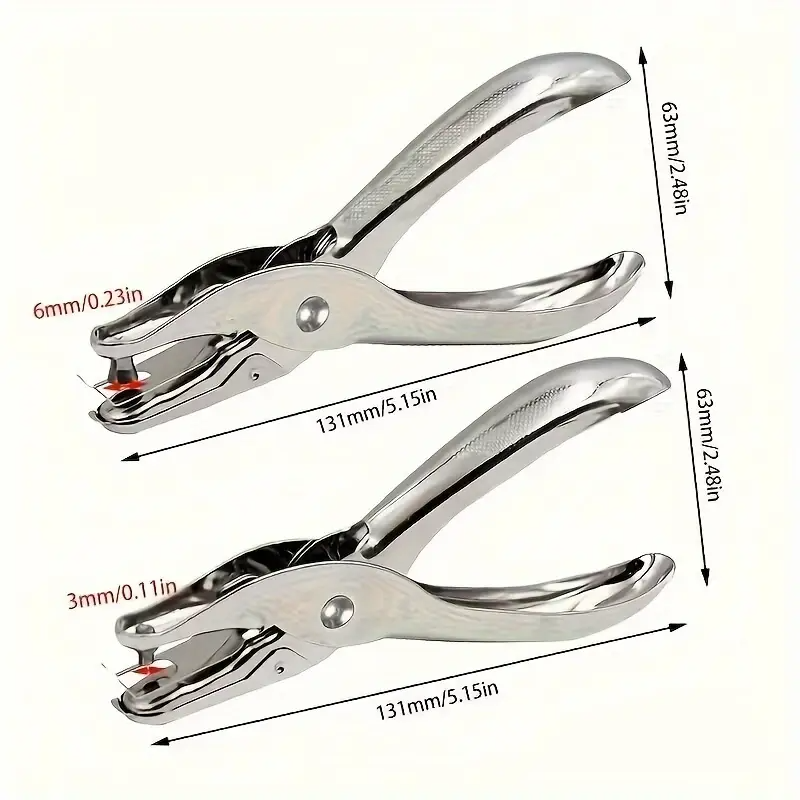 1pc single hole puncher metal 1pc single hole puncher metal