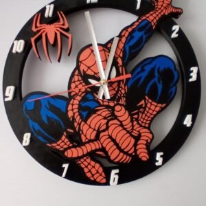 webtime wall clock – spider man edition