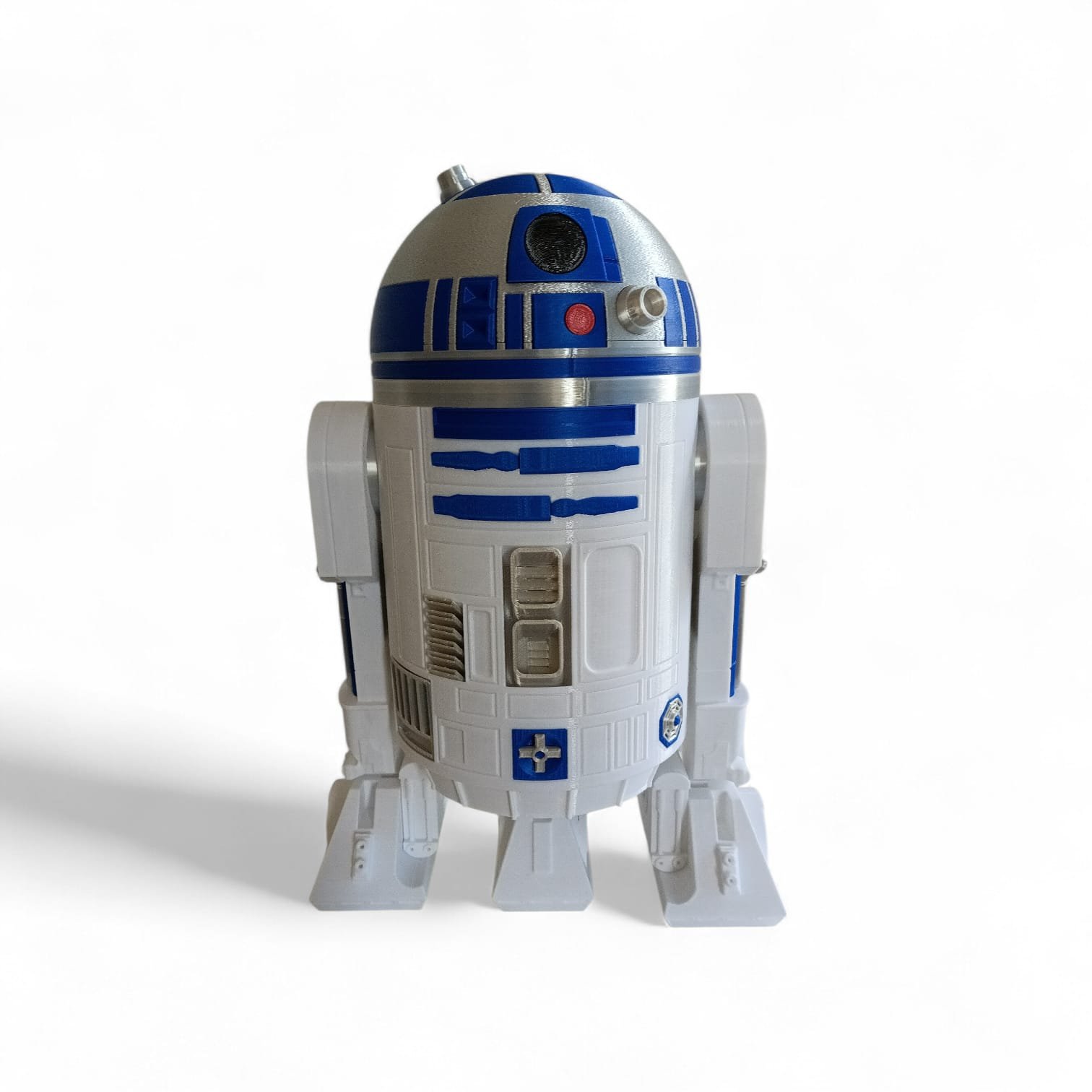 r2 d2 figurine – 3d printed model r2 d2 figurine – 3d printed model