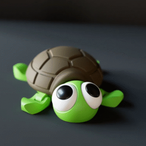 cartoon turtle figurine