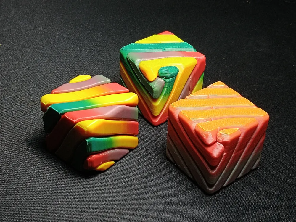 passthrough cube puzzle random colour passthrough cube puzzle random colour