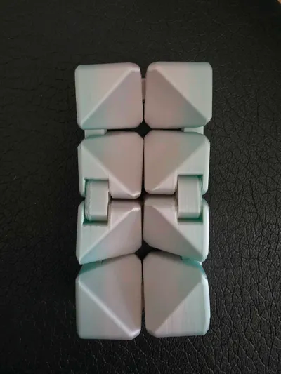 3d‑printed geometric puzzle cube (random colour) 3d‑printed geometric puzzle cube (random colour)
