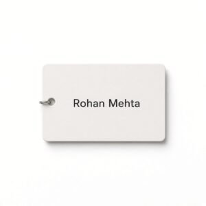 Mini bag tags