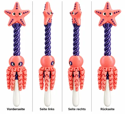 3D Printed Octopus Magic Wand - Image 3